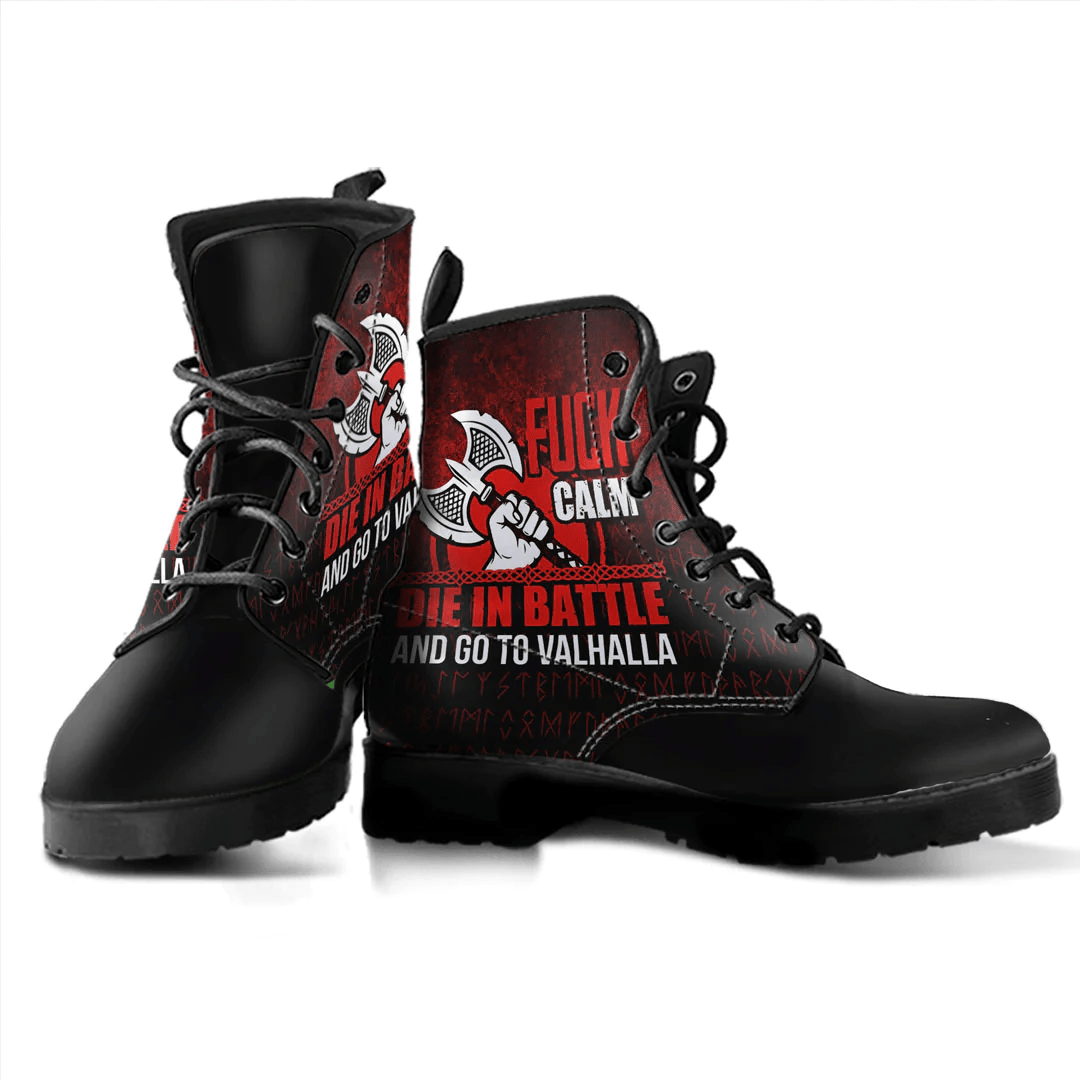 Boots Cute Forget Princess I Want To Be A Shield Maiden Leather Boots