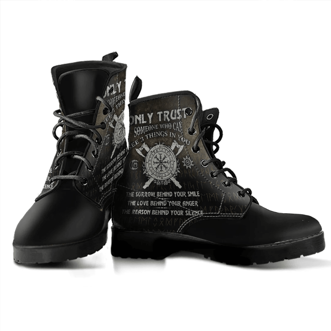 Boots Only Trust Someone Who Can Leather Boots