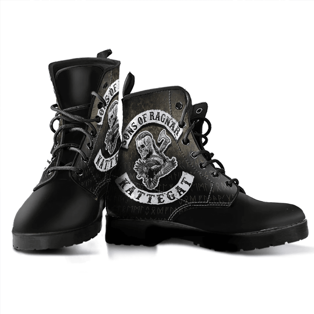 Boots Sons Of Ragnar Kattegat Leather Boots