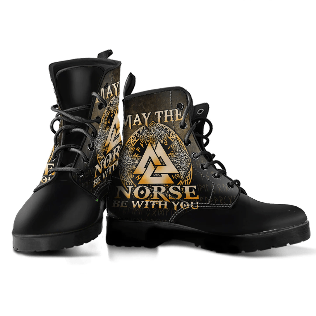 Boots May The Norse Be With You Viking Leather Boots