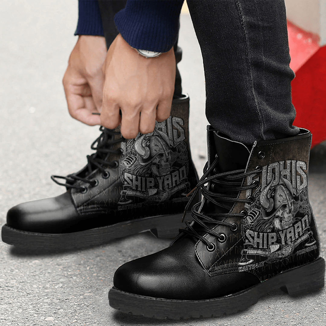 Boots Flokis Ship Yard Leather Boots