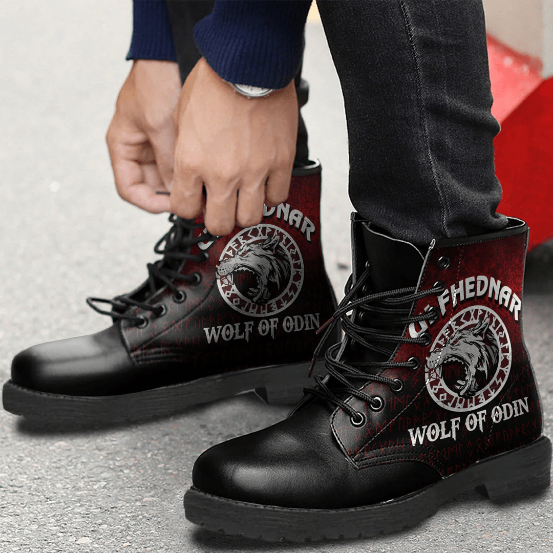 Boots Ulfhednar Wolf Of Odin Viking Leather Boots
