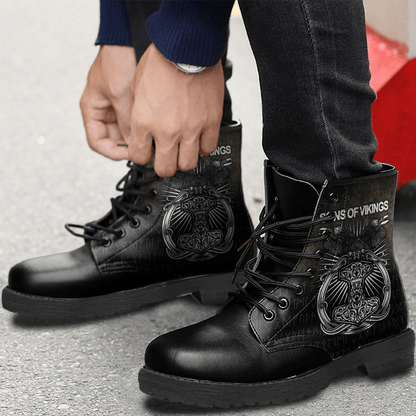Boots Ravens Mjolnir Leather Boots