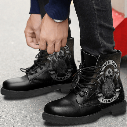 Boots Sons Of Odin Valhalla Leather Boots