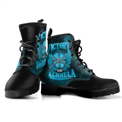 Boots Vikings Victory Or Valhalla Special Version Leather Boots