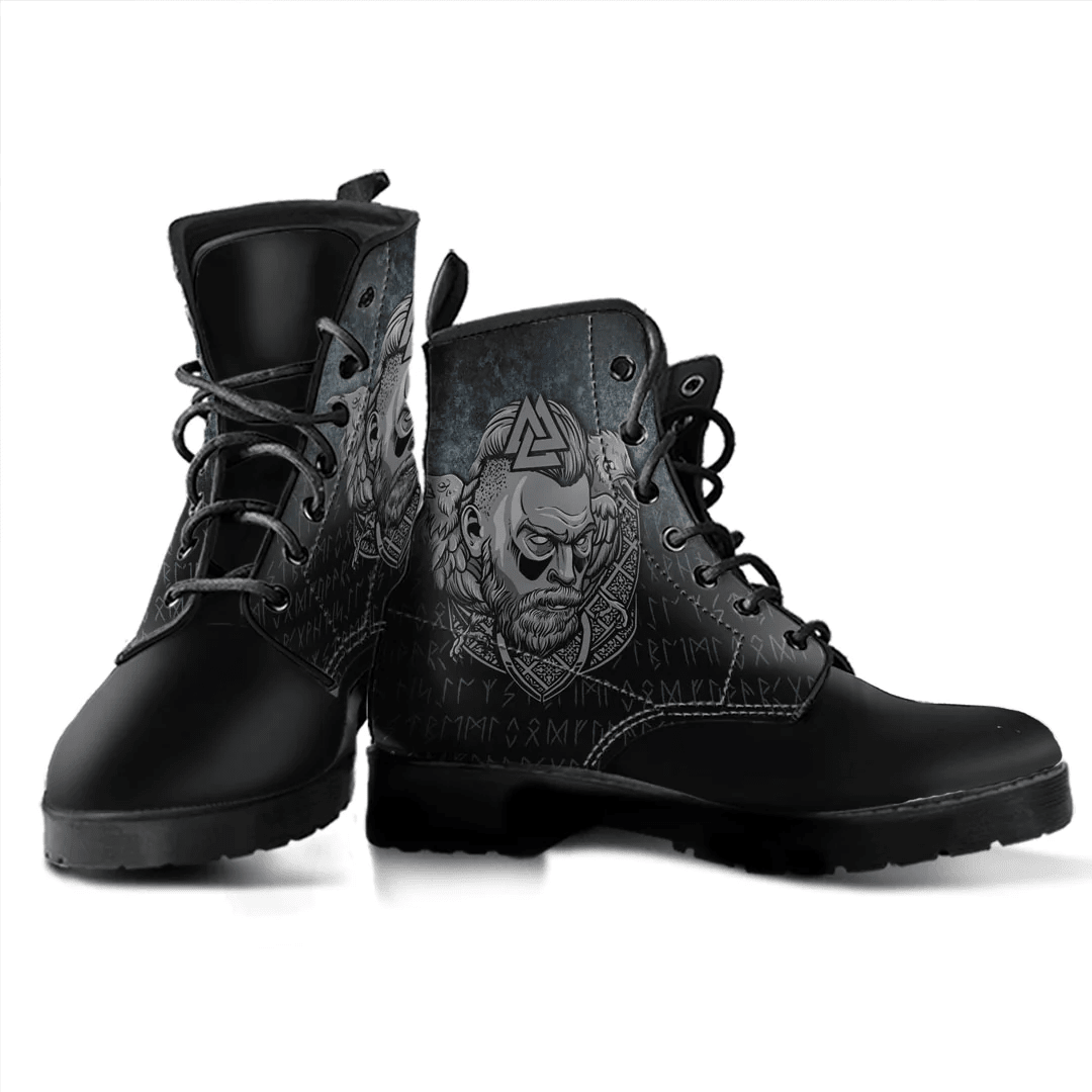 Boots Vikings Victory Or Valhalla Leather Boots