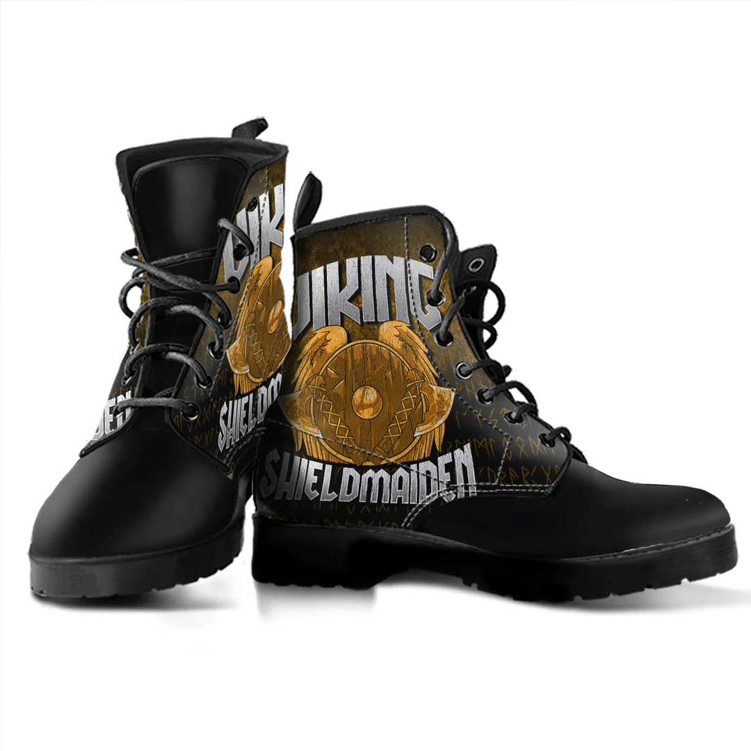 Boots Vikings Shieldmaiden Leather Boots