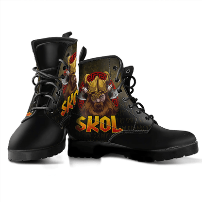 Boots Viking Skol Warrior Leather Boots