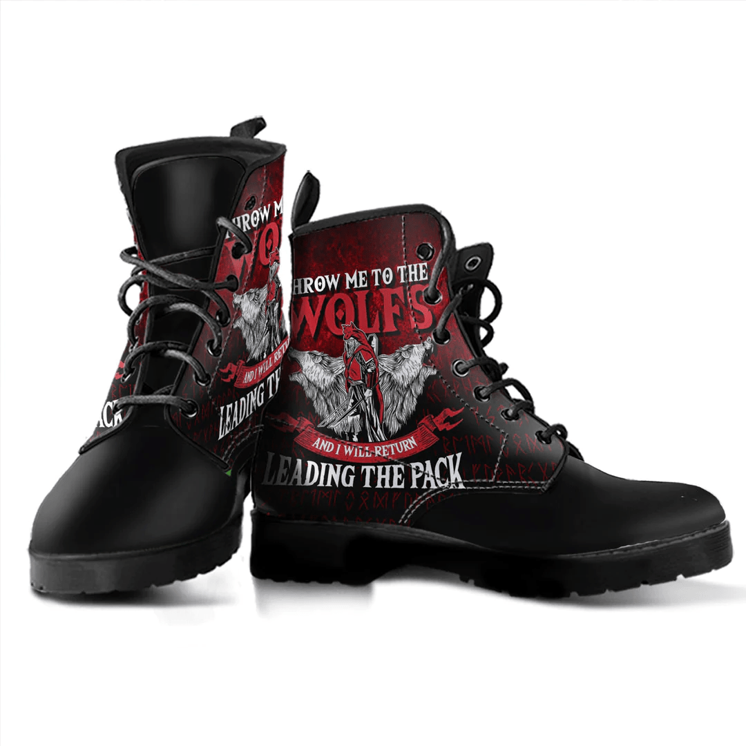Boots Viking Vikings Nothern Mythology Leather Boots