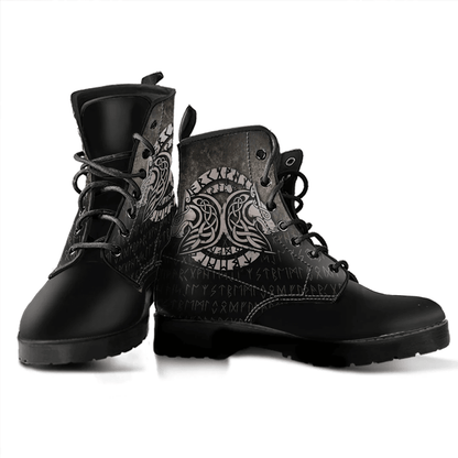 Boots Viking Wolfs Round Leather Boots