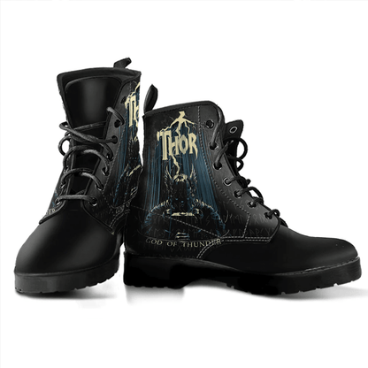 Boots Viking Thor God Of Thunder Leather Boots
