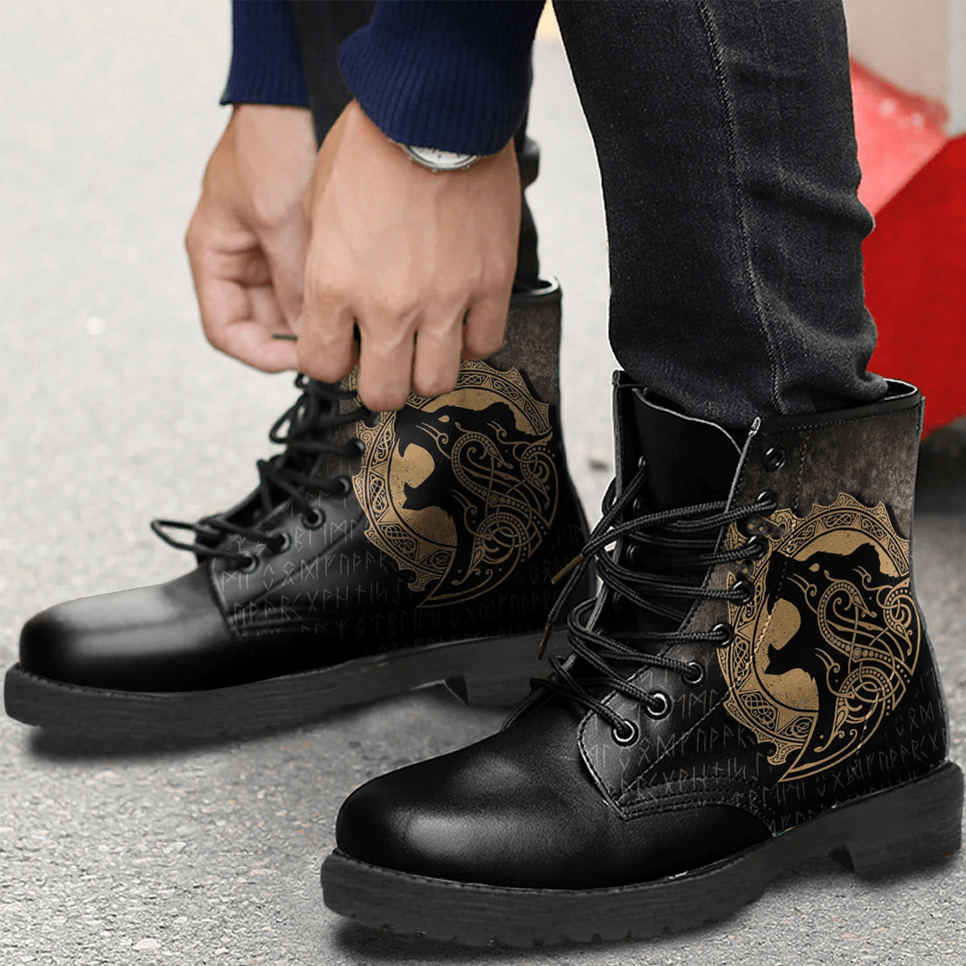Boots Viking Berserker Leather Boots