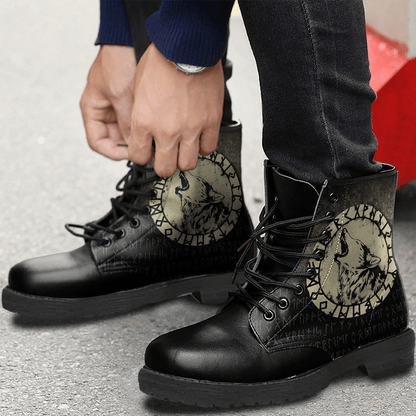 Boots Viking Wolf Leather Boots