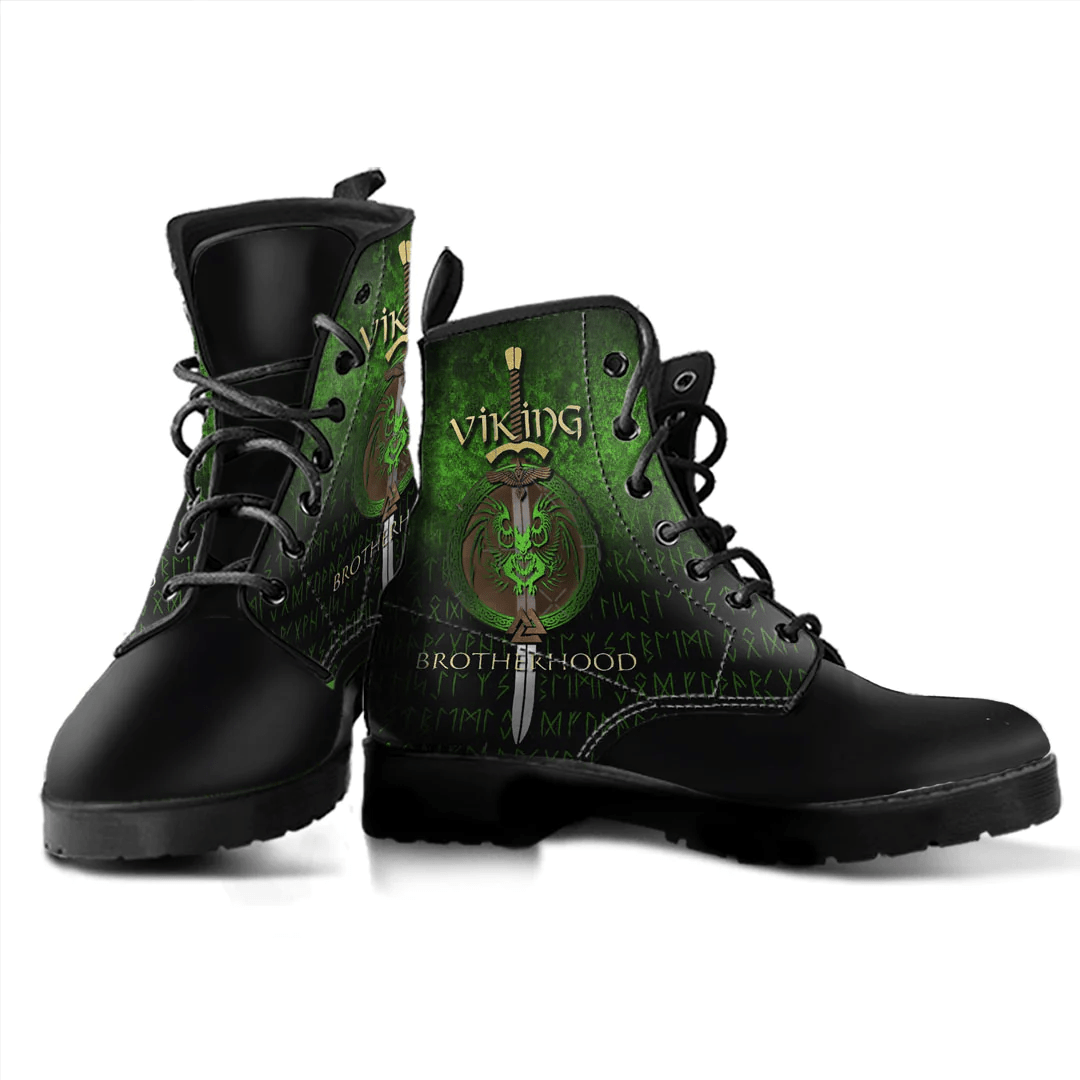 Boots Viking Brotherhood Leather Boots