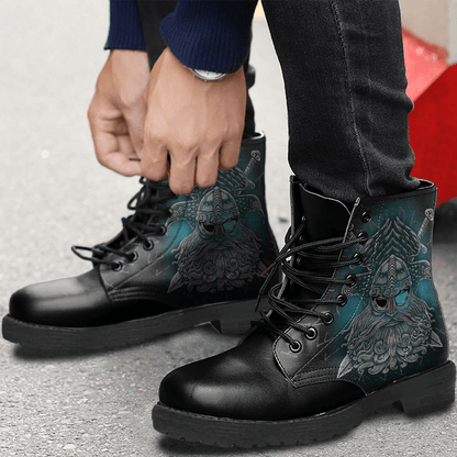 Boots Viking Odin Leather Boots