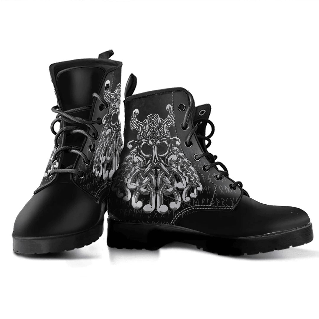 Boots Vikings Odin Valhalla Leather Boots