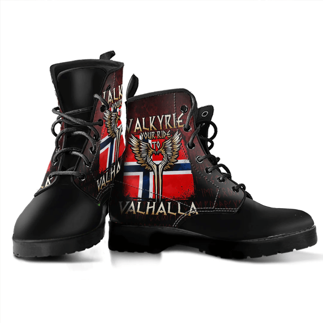 Boots Valkyrie Your Ride To Valhalla Norway Leather Boots