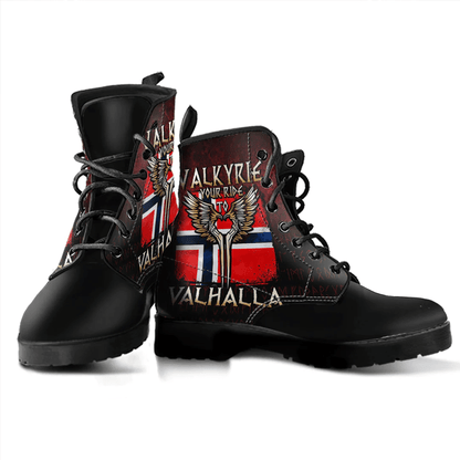 Boots Valkyrie Your Ride To Valhalla Norway Leather Boots