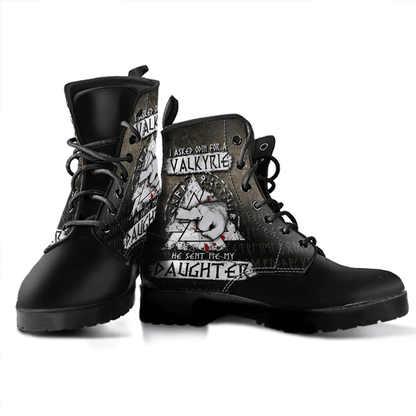Boots Viking I Asked Odin For A Valkyrie Leather Boots