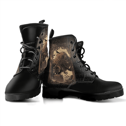 Boots Viking Wild Boar Leather Boots