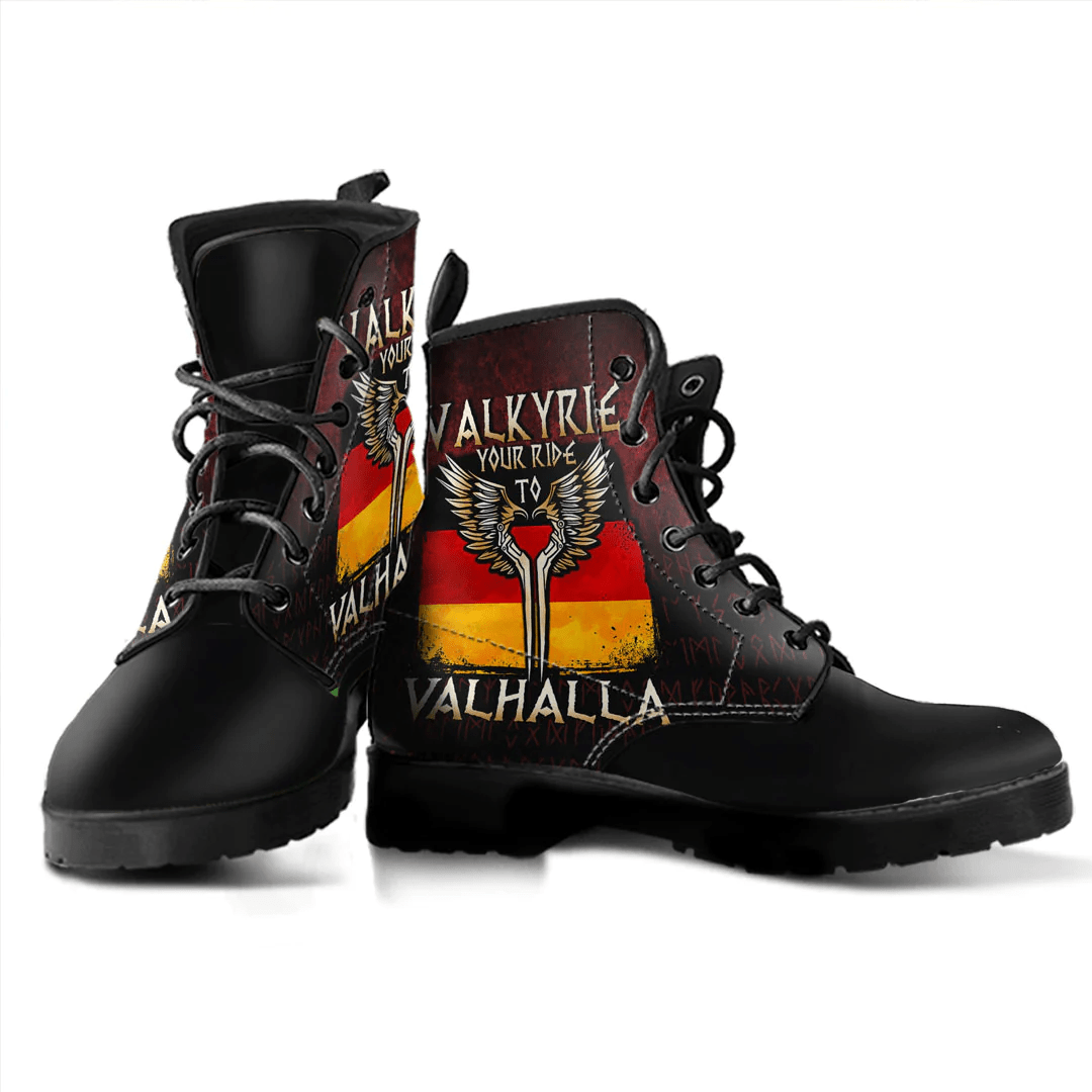 Boots Valkyrie Your Ride To Valhalla Germany Leather Boots