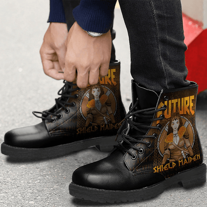 Boots Vikings Future Shield Maiden Leather Boots