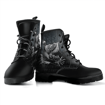 Boots Vikings Victory Or Valhalla Leather Boots