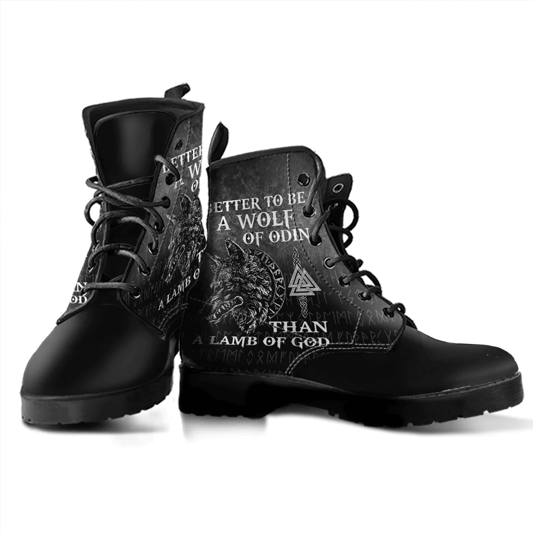 Boots Wolf Of Odin Leather Boots