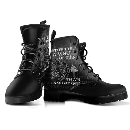 Boots Wolf Of Odin Leather Boots