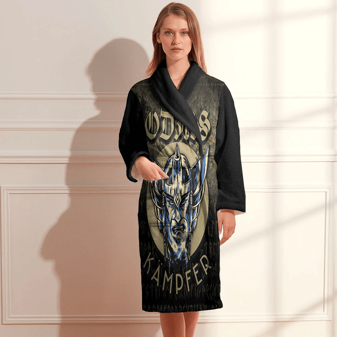 Bathrobe Odin's Fighters Viking Bath Robe