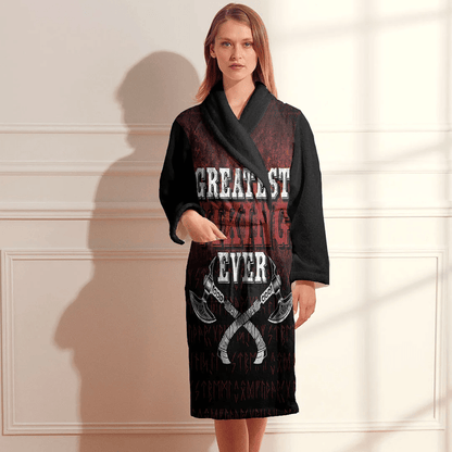 Bathrobe Greatest Viking Ever Bath Robe