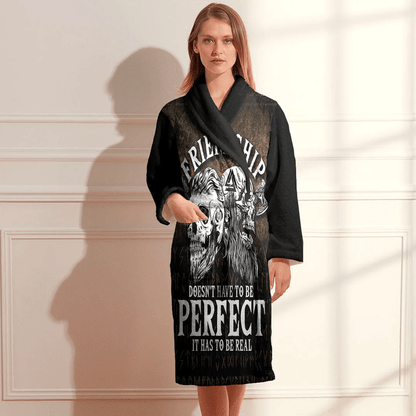 Bathrobe Viking Friendship' Perfect And Real Bath Robe