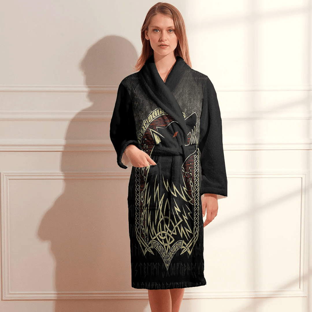 Bathrobe Vikings Fenrir Bath Robe