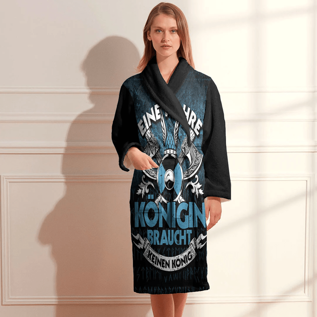 Bathrobe Shieldmaiden Viking Queen Bath Robe