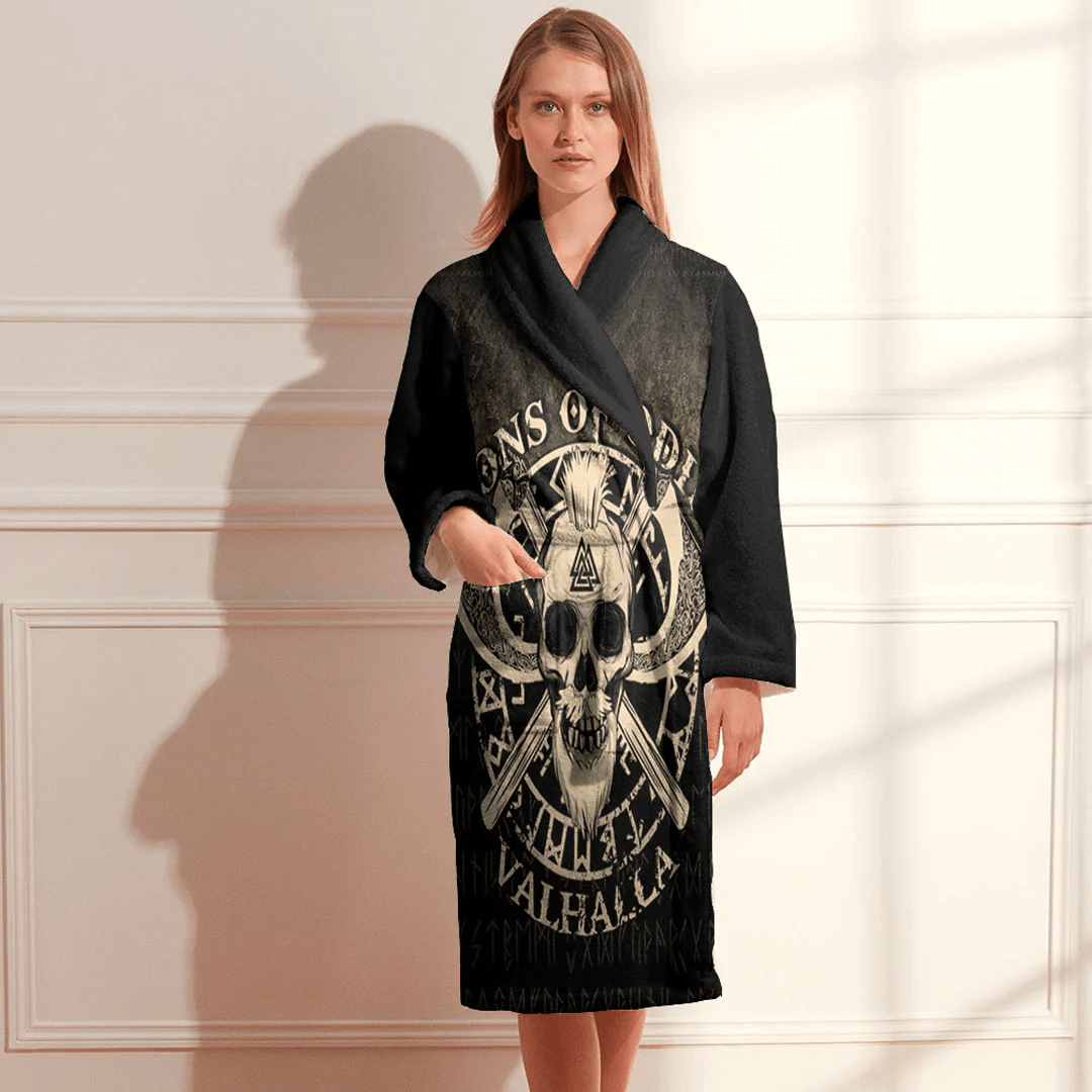 Bathrobe Sons Of Odin Valhalla Bath Robe