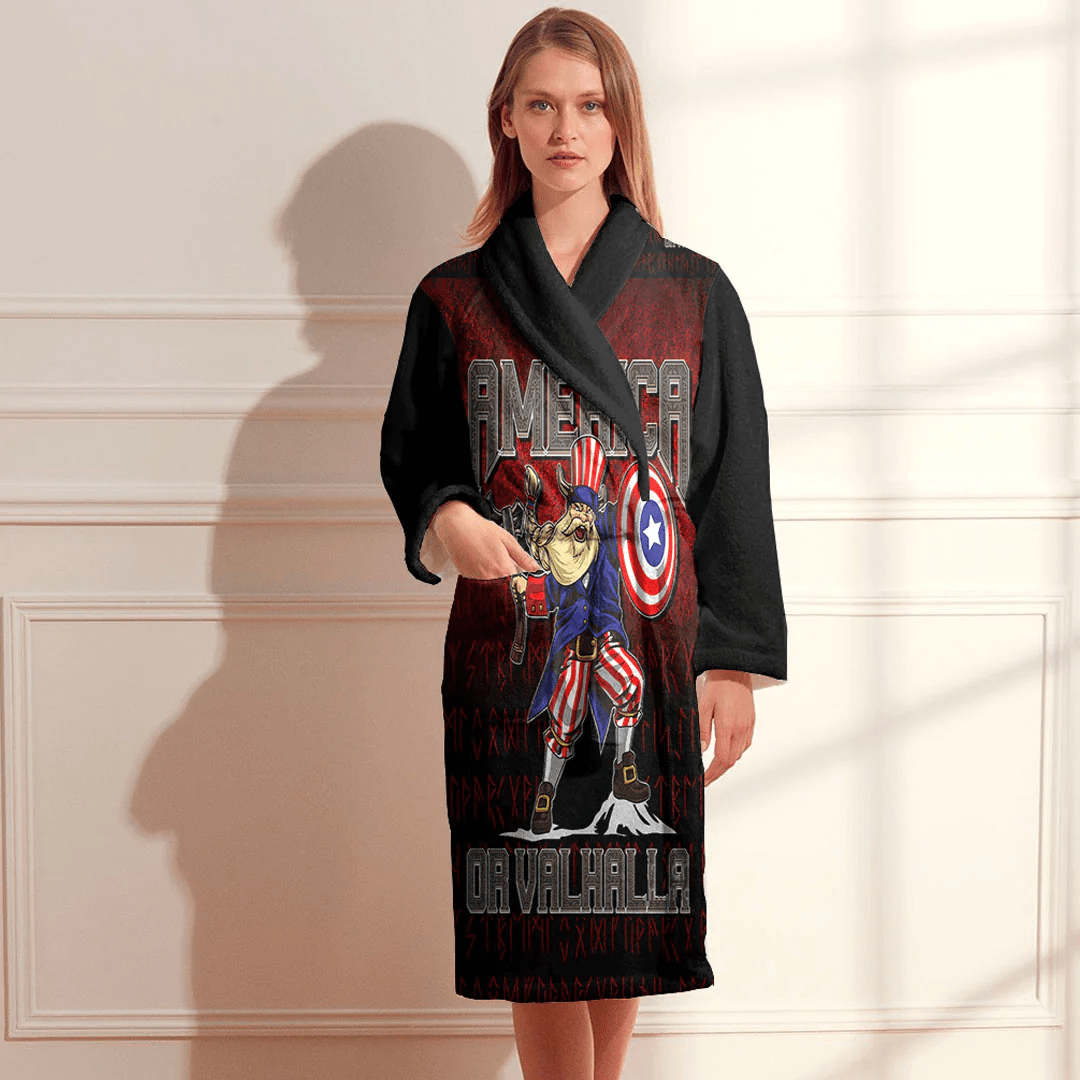 Bathrobe America Or Valhalla Bath Robe