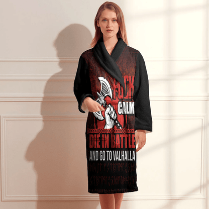 Bathrobe Cute Forget Princess I Want To Be A Shield Maiden Bath Robe