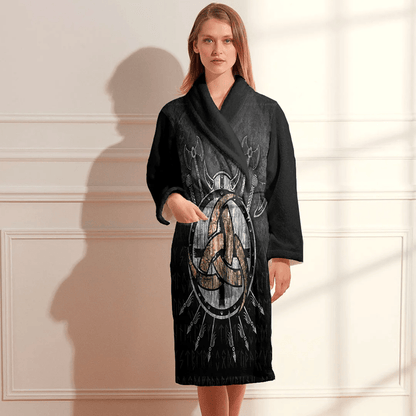 Bathrobe Horn Of Odin Bath Robe