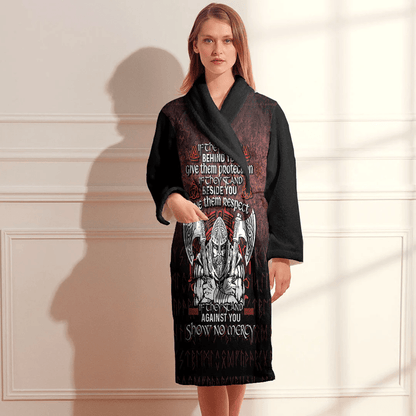 Bathrobe Against You Show No Mercy Bath Robe