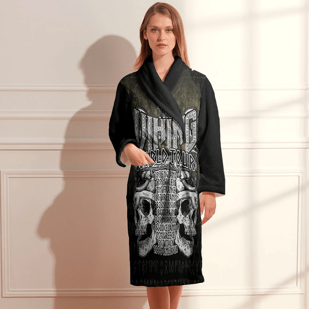 Bathrobe The Viking World Tour Bath Robe