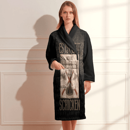 Bathrobe Es Ist Zeit Dich Ins Walhalla Zu Schickn Bath Robe