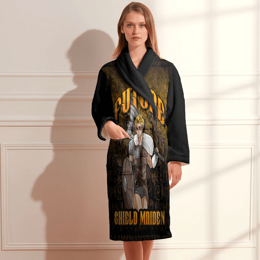 Bathrobe Future Shieldmaiden Bath Robe