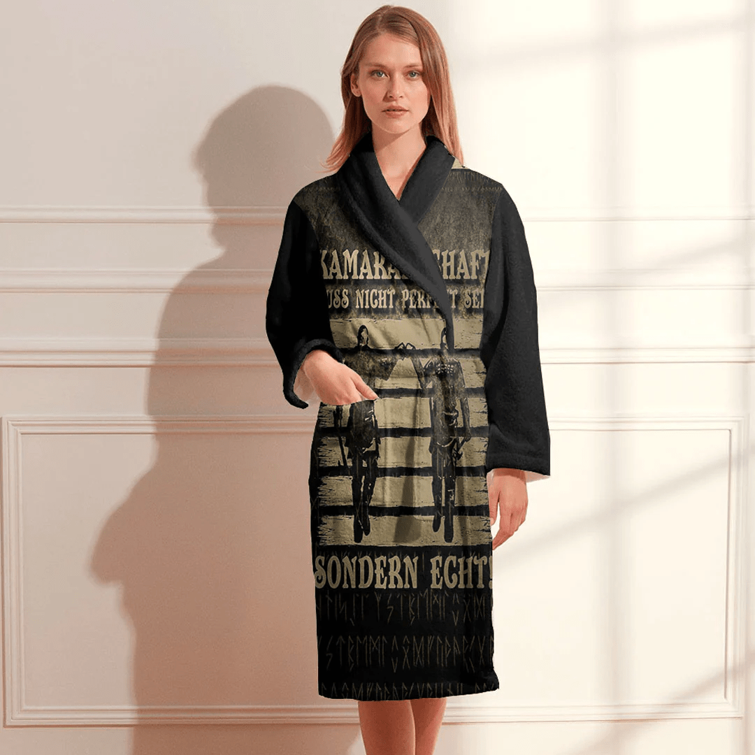 Bathrobe Kamarawschaft Does Not Have To Be Perfect Bath Robe