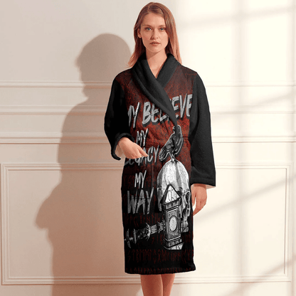 Bathrobe My Belief My Legacy' My Way Bath Robe