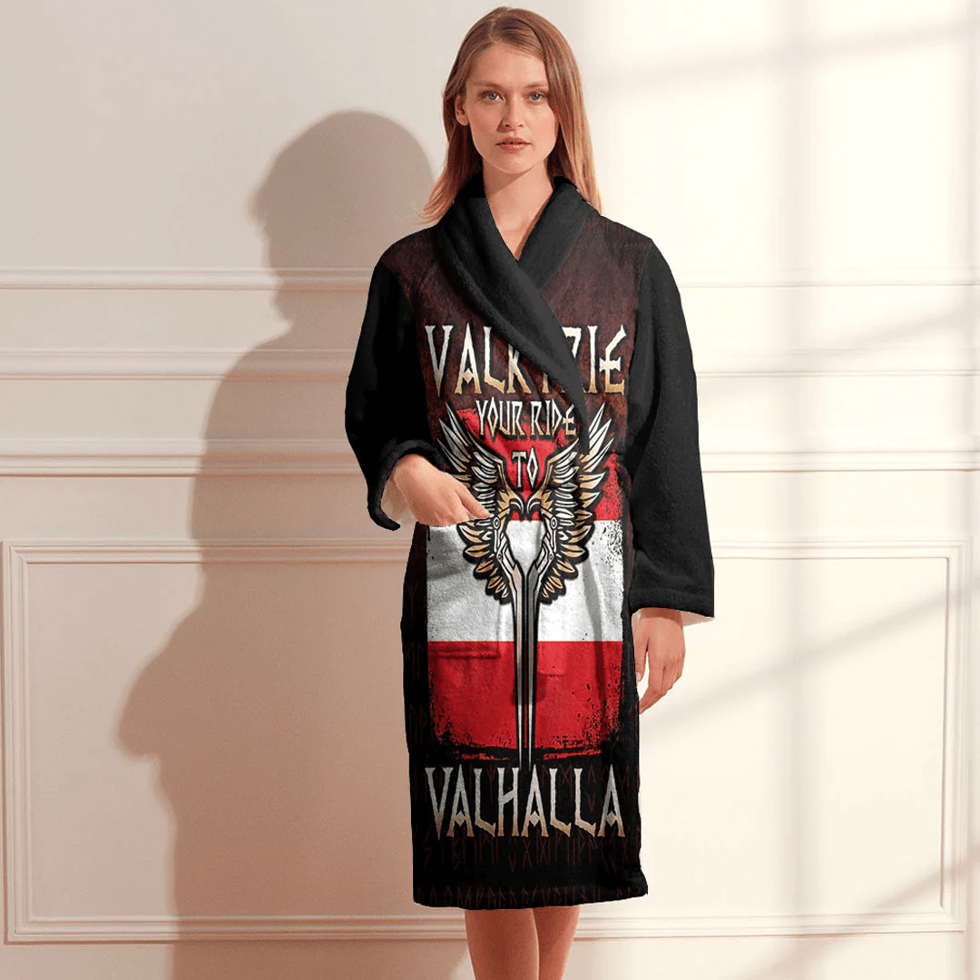 Bathrobe Valkyrie Your Ride To Valhalla Austria Bath Robe