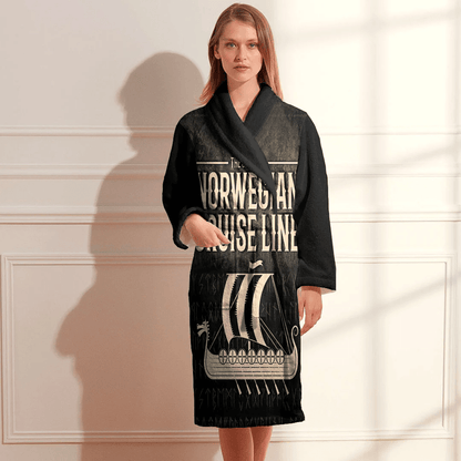 Bathrobe Norwegian Cruise Line Vikings Bath Robe