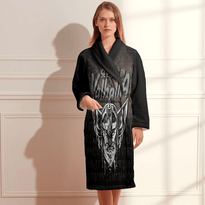 Bathrobe See You In Valhalla Bath Robe