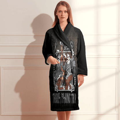 Bathrobe Thor's Fishing Trip Bath Robe