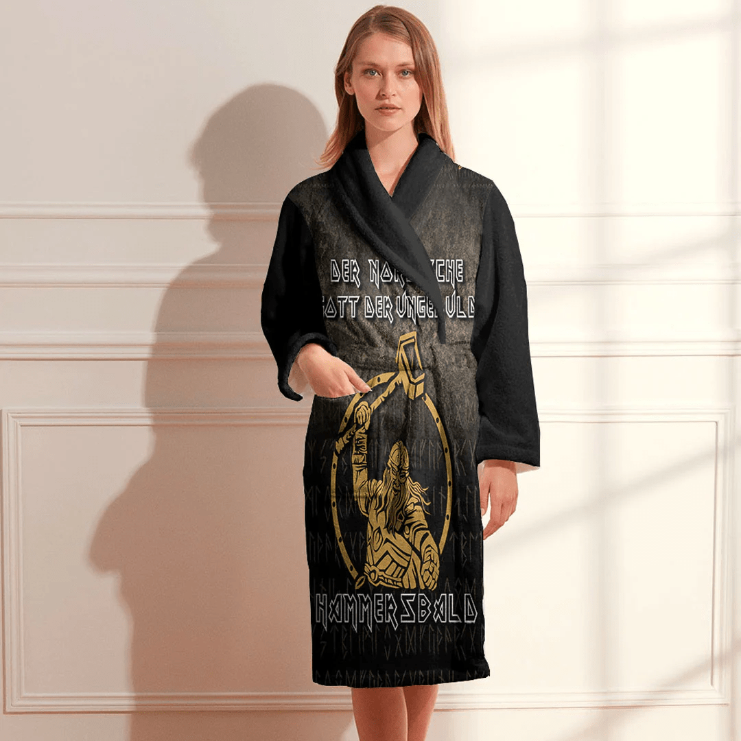 Bathrobe The Nordic God Of Impatience Hammersbald Bath Robe
