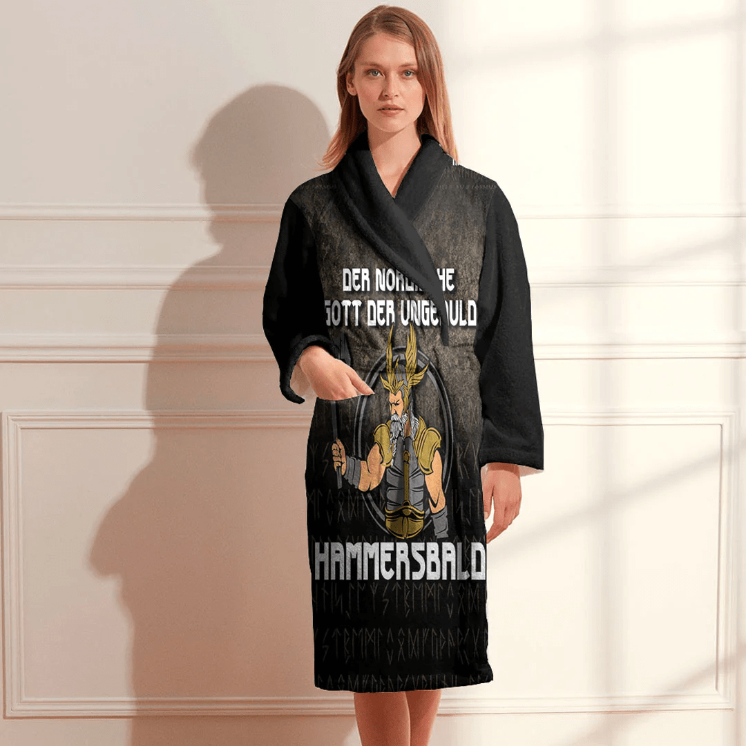 Bathrobe Der Nordische Gott Der Ungeduld Hammersbald Bath Robe